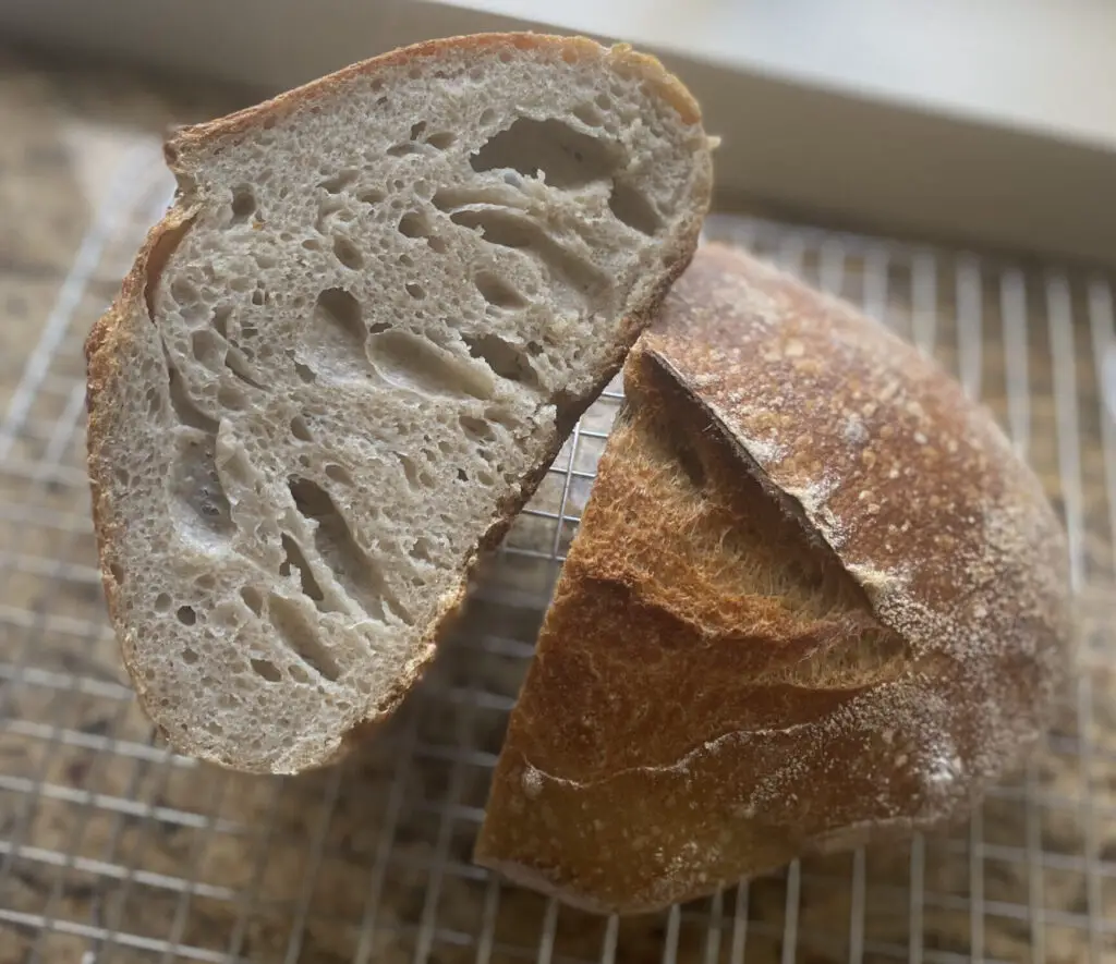 Simple No Knead Sourdough Bread Recipe